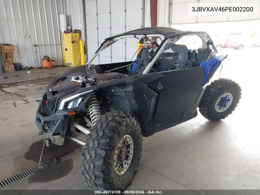 2023 Can-Am Maverick X3 VIN: 3JBVXAV46PE002200 Lot: 40274109