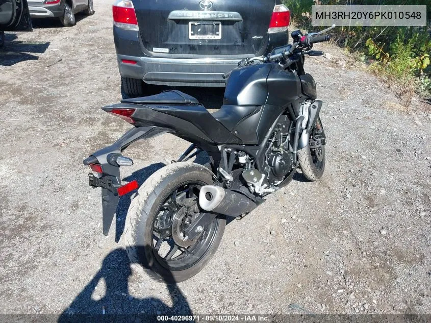 2023 Yamaha Mt-03 VIN: MH3RH20Y6PK010548 Lot: 40296971