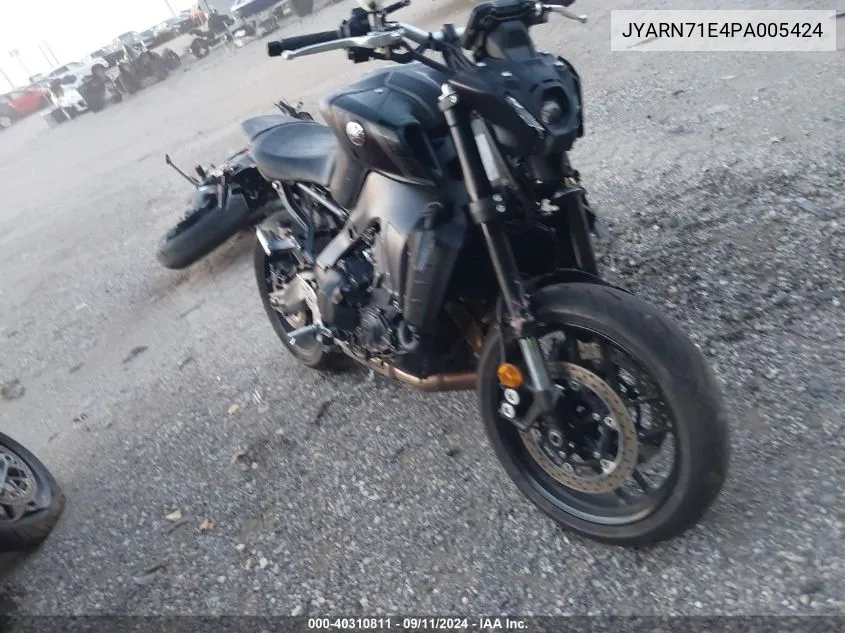 2023 Yamaha Mt09 VIN: JYARN71E4PA005424 Lot: 40310811