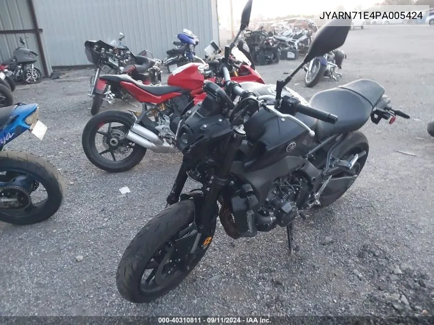 2023 Yamaha Mt09 VIN: JYARN71E4PA005424 Lot: 40310811