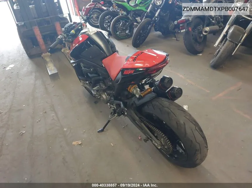 ZDMMAMDTXPB007647 2023 Ducati Monster