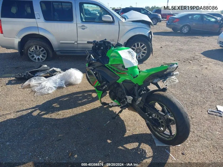 2023 Kawasaki Ex650 R VIN: ML5EXER19PDA88086 Lot: 40356576