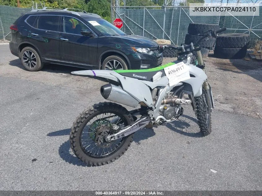 JKBKXTCC7PA024110 2023 Kawasaki Kx252 C