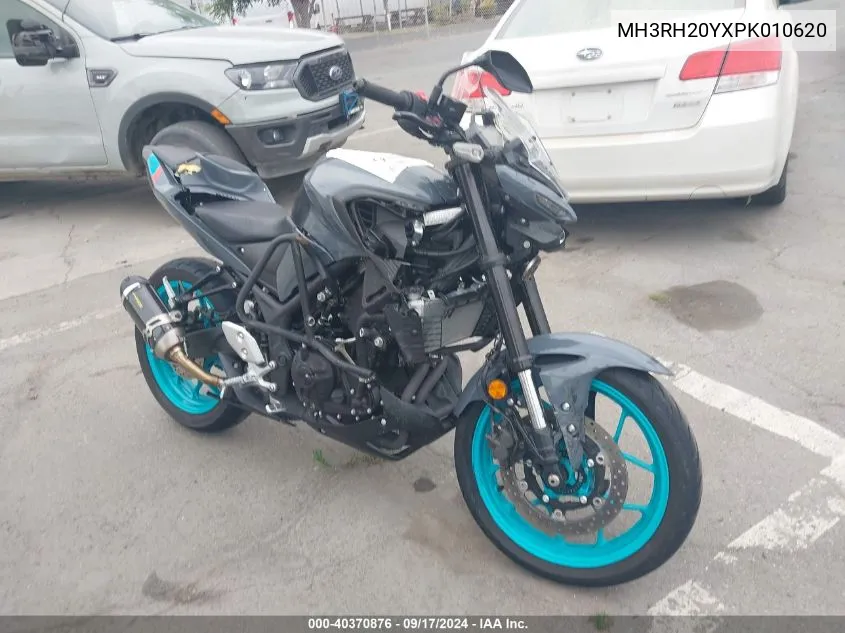 2023 Yamaha Mt-03 VIN: MH3RH20YXPK010620 Lot: 40370876