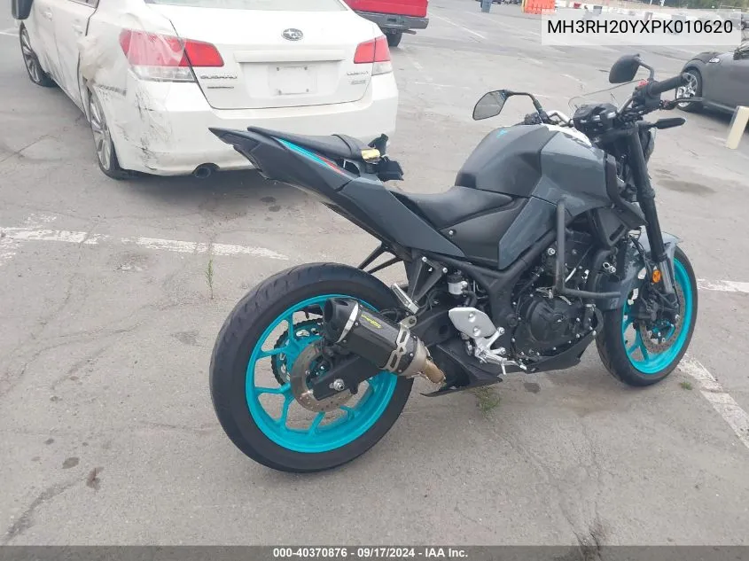 2023 Yamaha Mt-03 VIN: MH3RH20YXPK010620 Lot: 40370876