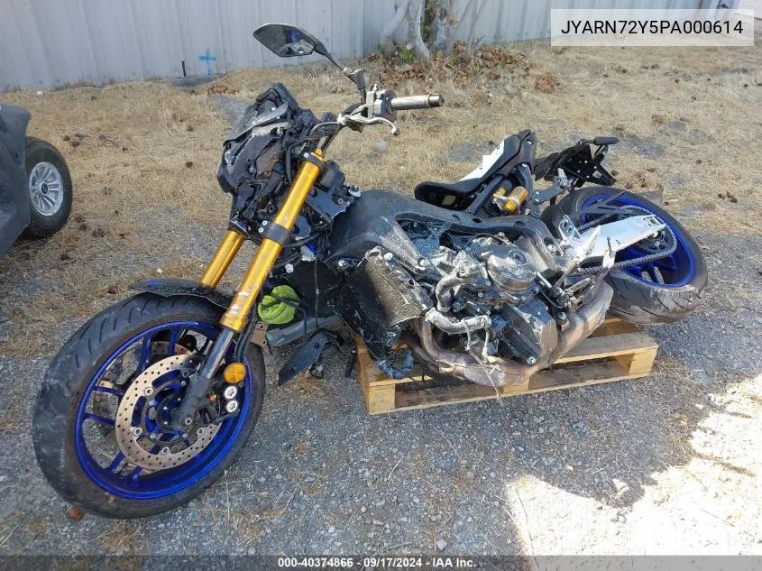 2023 Yamaha Mt09 Dc VIN: JYARN72Y5PA000614 Lot: 40374866