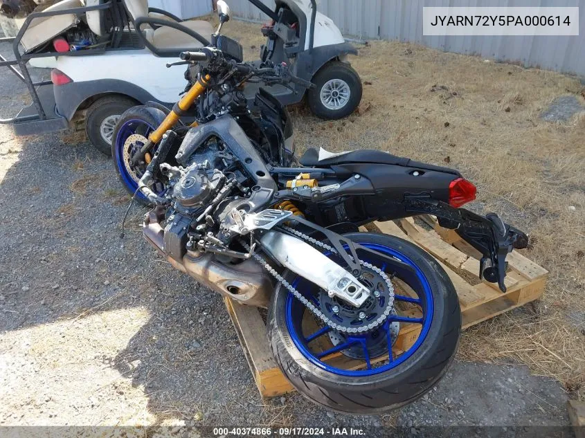 2023 Yamaha Mt09 Dc VIN: JYARN72Y5PA000614 Lot: 40374866