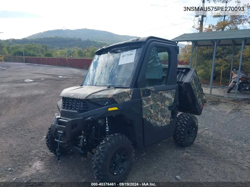 3NSMAU575PE270093 2023 Polaris Ranger Sp 570 Northstar Edition