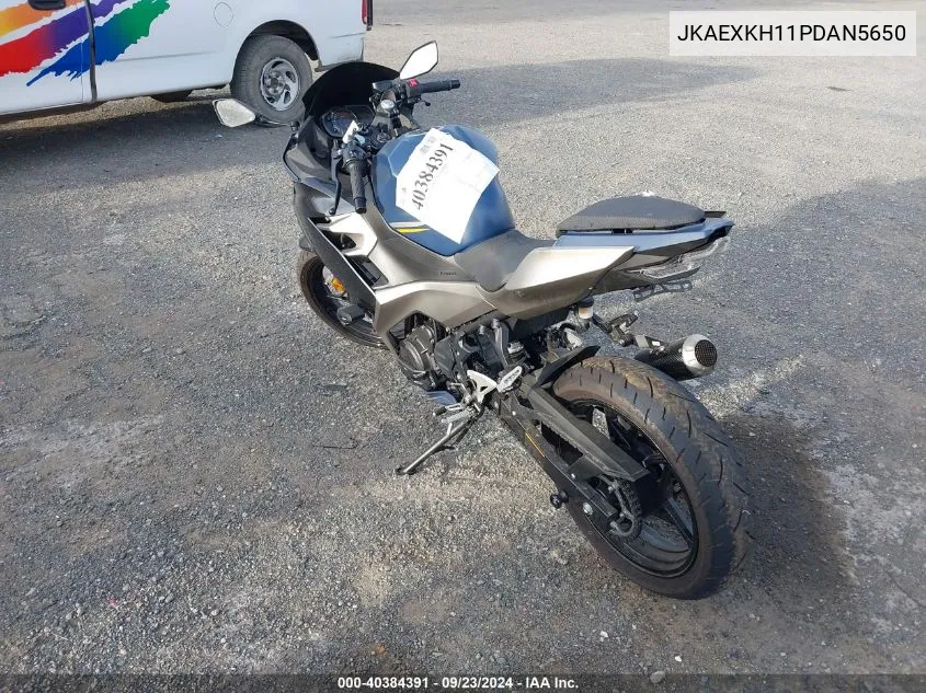 JKAEXKH11PDAN5650 2023 Kawasaki Ex400