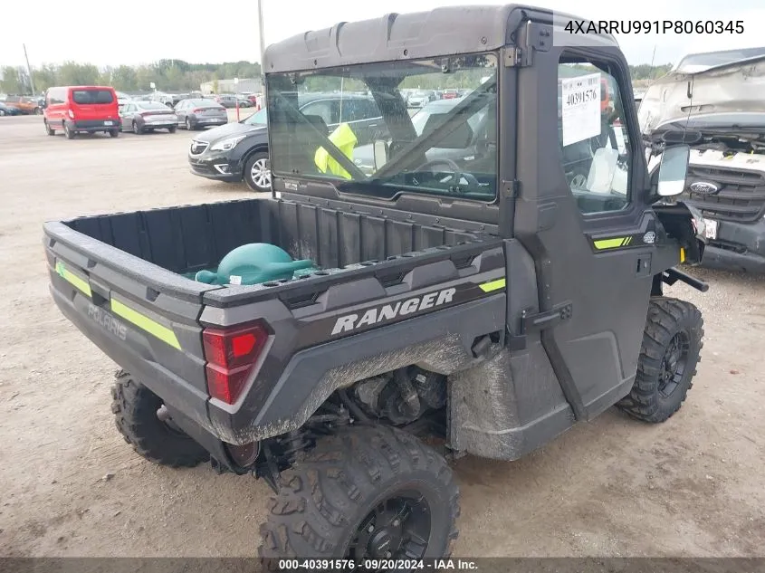 2023 Polaris Ranger Xp 1000 Northstar Premium VIN: 4XARRU991P8060345 Lot: 40391576