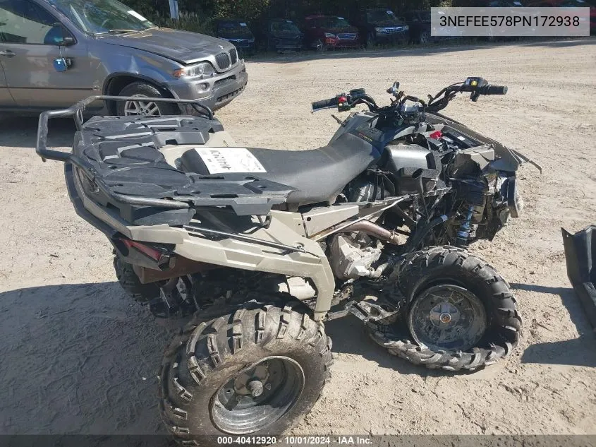 2023 Polaris Sportsman VIN: 3NEFEE578PN172938 Lot: 40412920