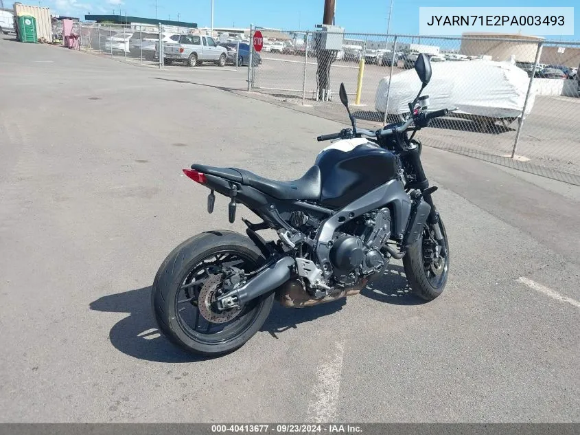 2023 Yamaha Mt09 VIN: JYARN71E2PA003493 Lot: 40413677