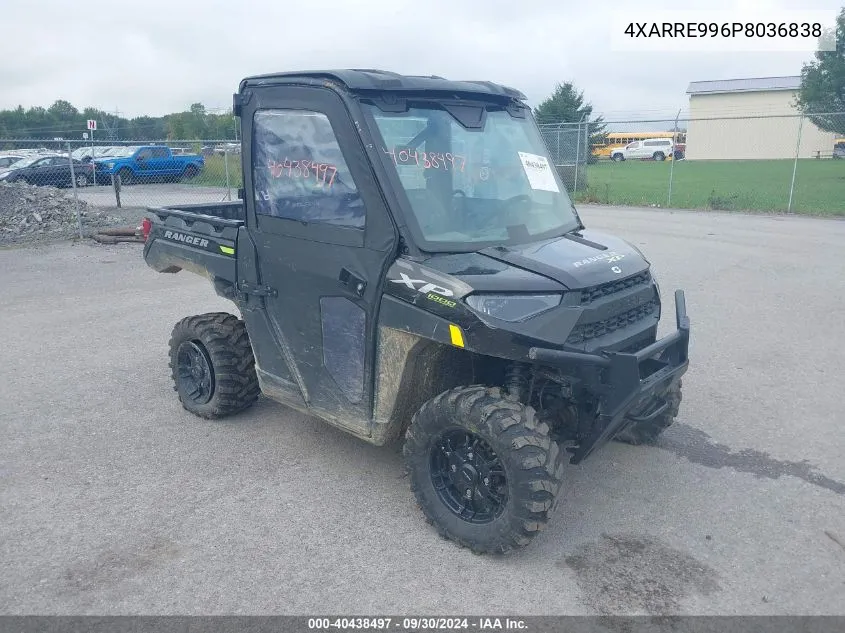 2023 Polaris Ranger Xp 1000 Premium VIN: 4XARRE996P8036838 Lot: 40438497