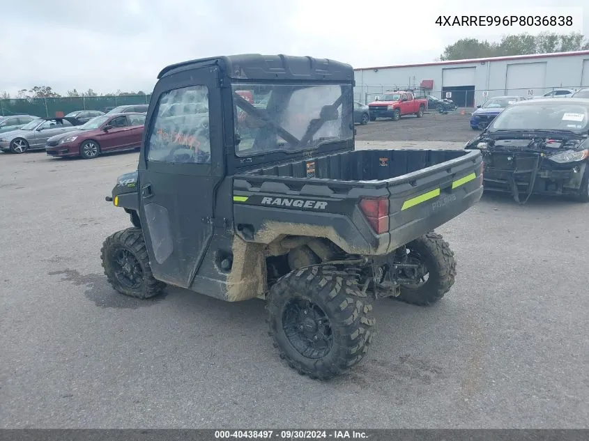 2023 Polaris Ranger Xp 1000 Premium VIN: 4XARRE996P8036838 Lot: 40438497