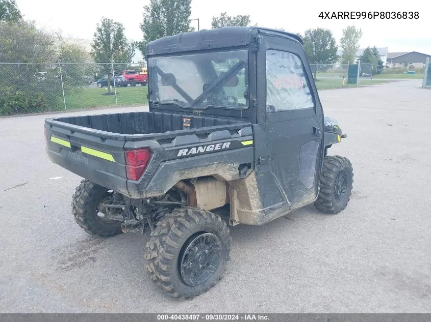 2023 Polaris Ranger Xp 1000 Premium VIN: 4XARRE996P8036838 Lot: 40438497