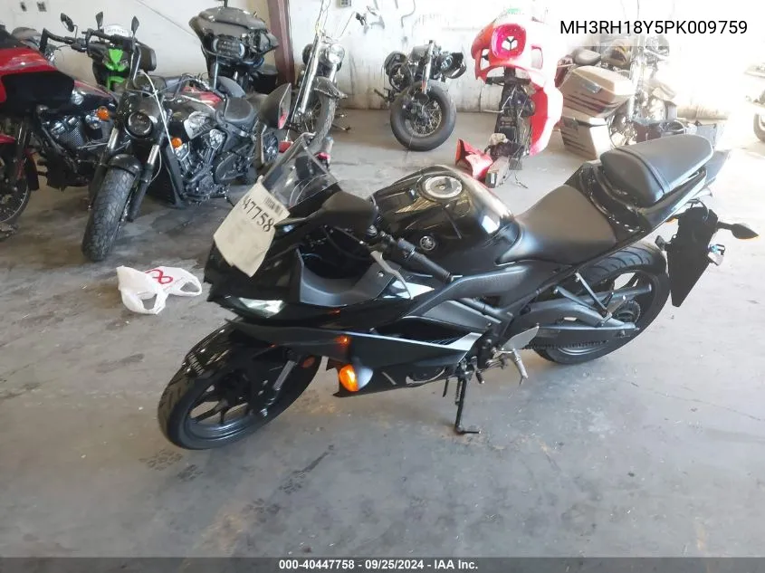 MH3RH18Y5PK009759 2023 Yamaha Yzfr3 A