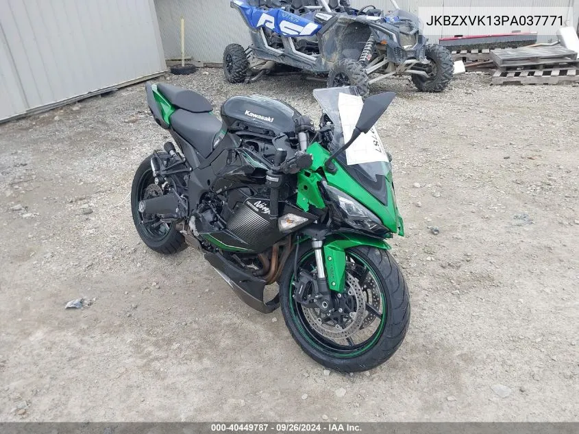 2023 Kawasaki Zx1002 K VIN: JKBZXVK13PA037771 Lot: 40449787