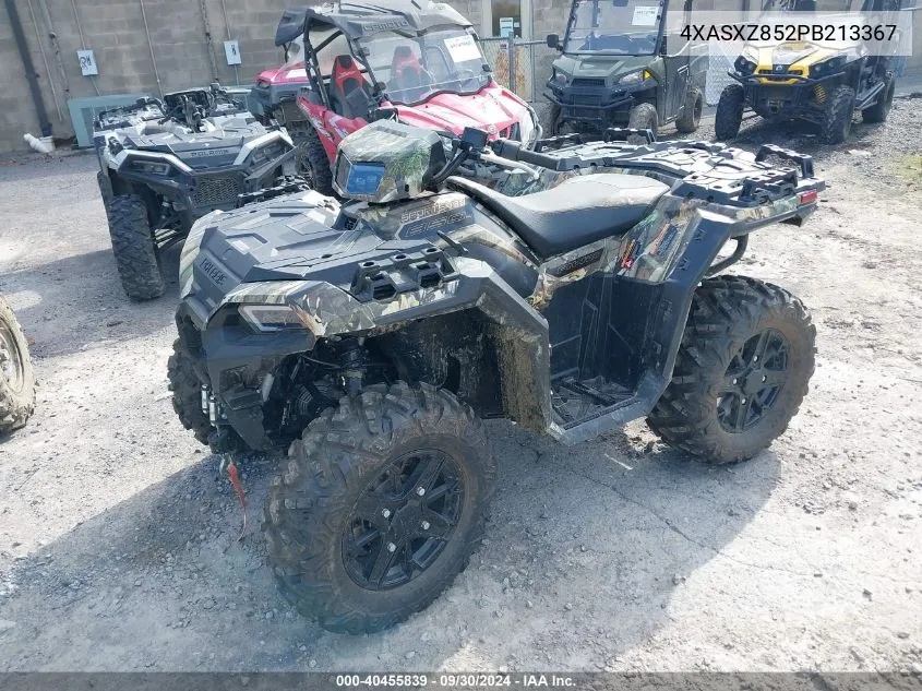 2023 Polaris Sportsman 850 Ultimate Trail Le VIN: 4XASXZ852PB213367 Lot: 40455839