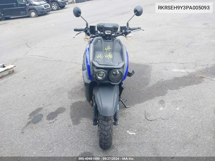 2023 Yamaha Yw125 VIN: RKRSEH9Y3PA005093 Lot: 40461650