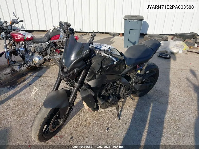 2023 Yamaha Mt09 VIN: JYARN71E2PA003588 Lot: 40466689