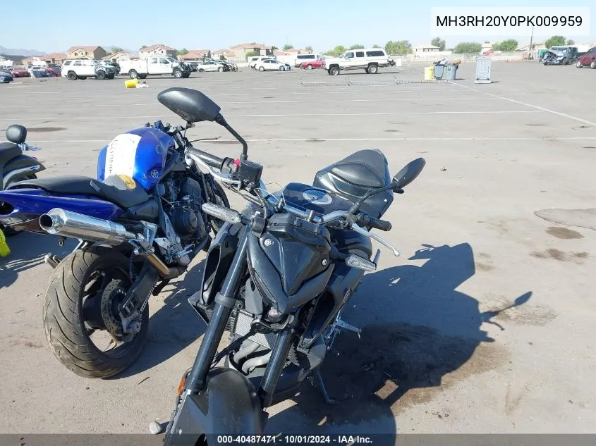 2023 Yamaha Mt-03 VIN: MH3RH20Y0PK009959 Lot: 40487471