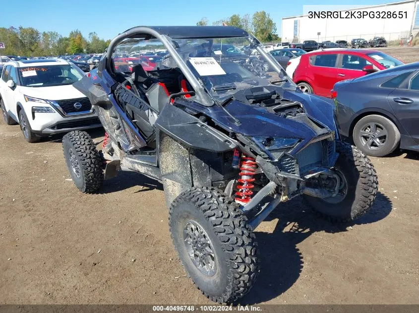 2023 Polaris Rzr Pro R Ultimate Launch Edition VIN: 3NSRGL2K3PG328651 Lot: 40496748