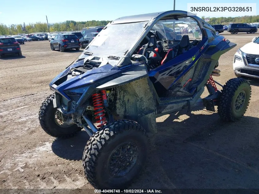 2023 Polaris Rzr Pro R Ultimate Launch Edition VIN: 3NSRGL2K3PG328651 Lot: 40496748