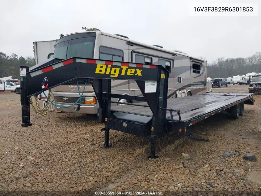 2024 Big Tex Trailer Co Inc Trailer VIN: 16V3F3829R6301853 Lot: 38559558