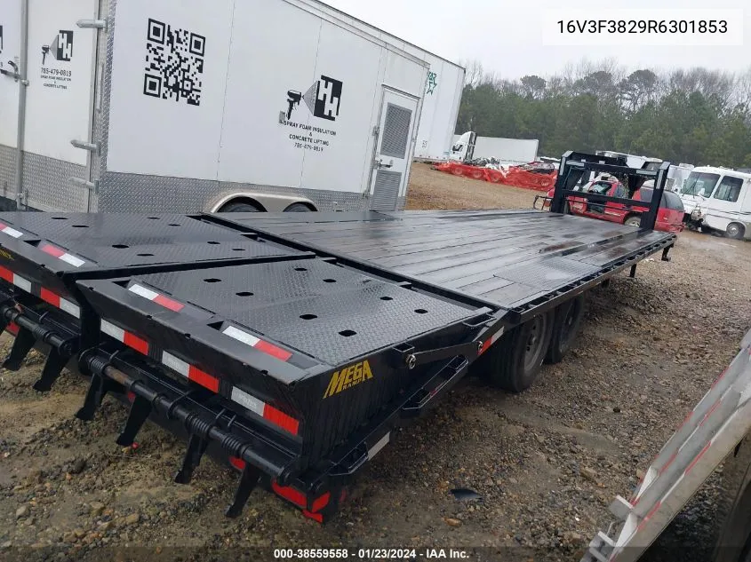 2024 Big Tex Trailer Co Inc Trailer VIN: 16V3F3829R6301853 Lot: 38559558