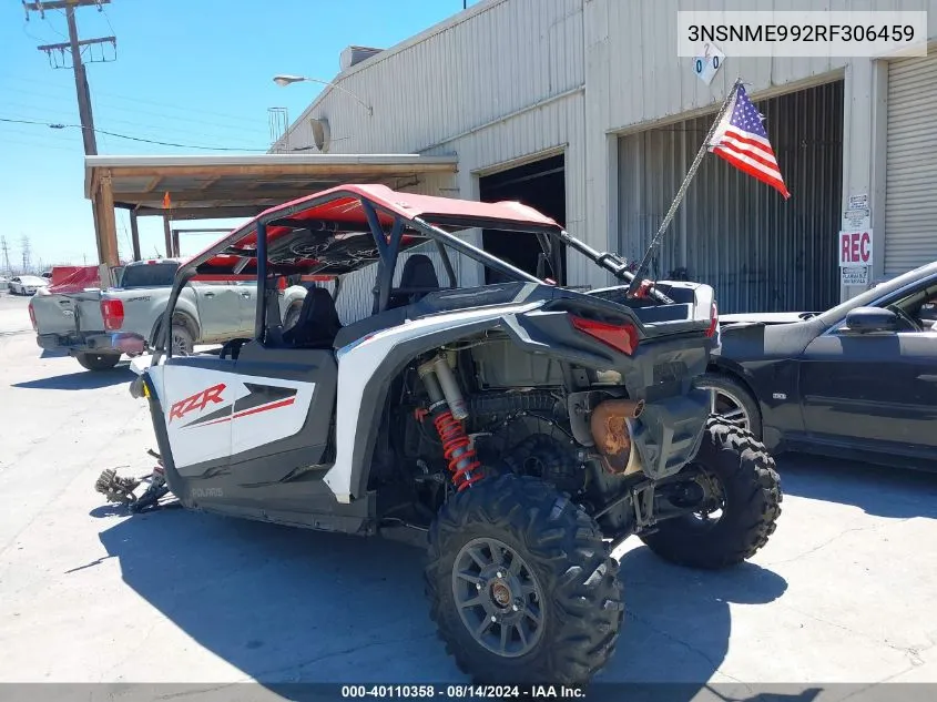 2024 Polaris Rzr Xp 4 1000 Sport VIN: 3NSNME992RF306459 Lot: 40110358