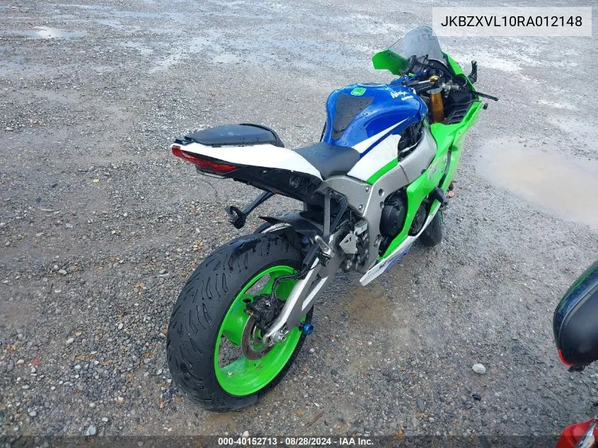 JKBZXVL10RA012148 2024 Kawasaki Zx1002 L