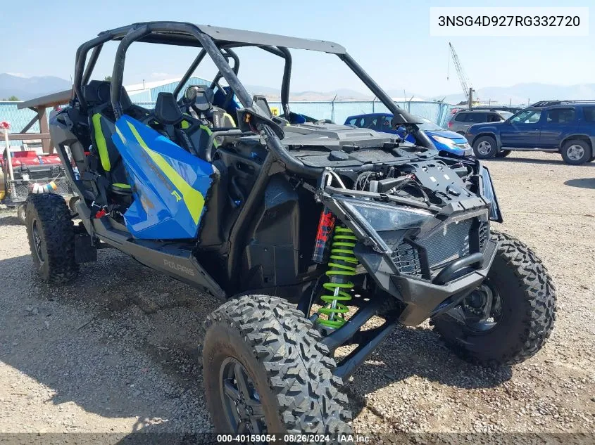 2024 Polaris Rzr Turbo R 4 Ultimate VIN: 3NSG4D927RG332720 Lot: 40159054