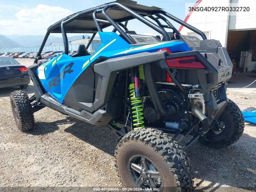 2024 Polaris Rzr Turbo R 4 Ultimate VIN: 3NSG4D927RG332720 Lot: 40159054