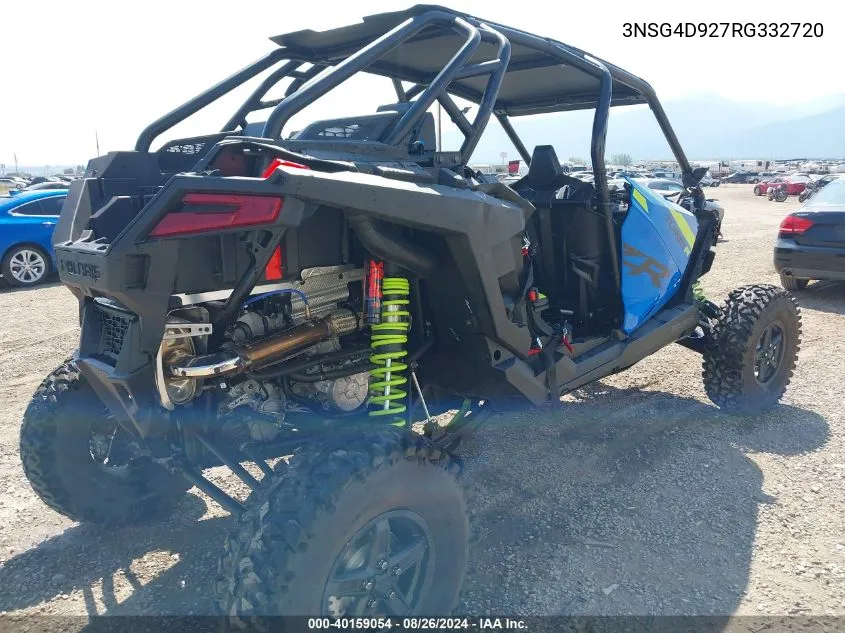 2024 Polaris Rzr Turbo R 4 Ultimate VIN: 3NSG4D927RG332720 Lot: 40159054