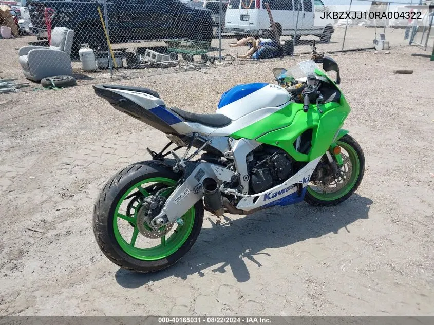 JKBZXJJ10RA004322 2024 Kawasaki Zx636 K