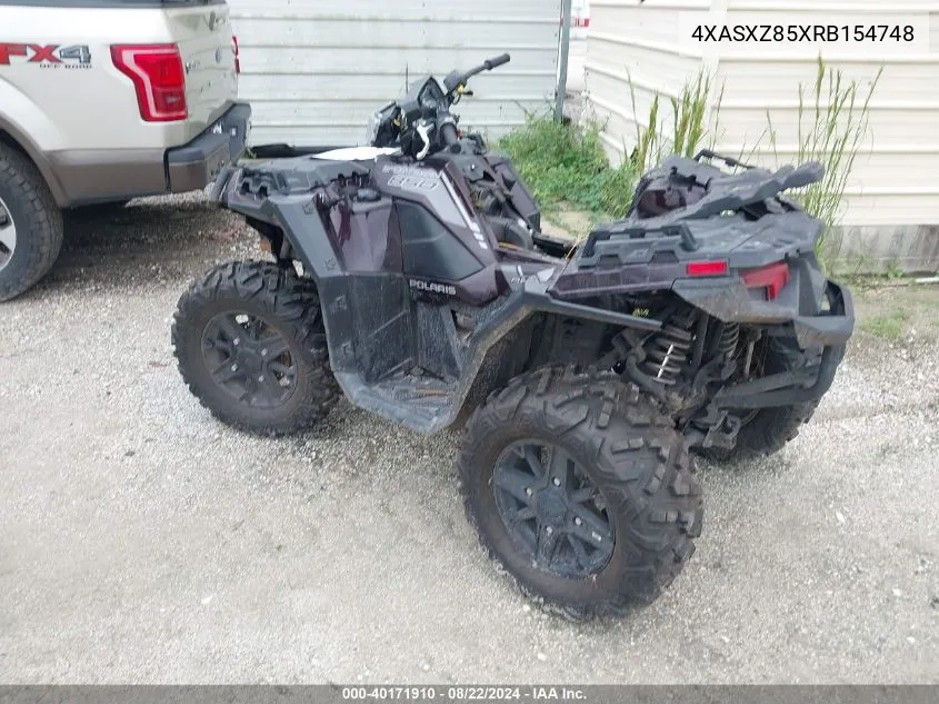 2024 Polaris Sportsman 850 Ultimate Trail Le VIN: 4XASXZ85XRB154748 Lot: 40171910