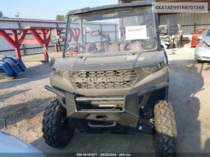 2024 Polaris Ranger 1000 Eps/1000 Premium VIN: 4XATAE991R8701368 Lot: 40191877