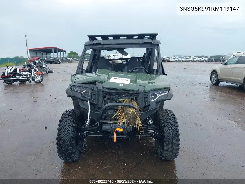 2024 Polaris Xpedition Xp 5 1000 Ultimate VIN: 3NSG5K991RM119147 Lot: 40222740