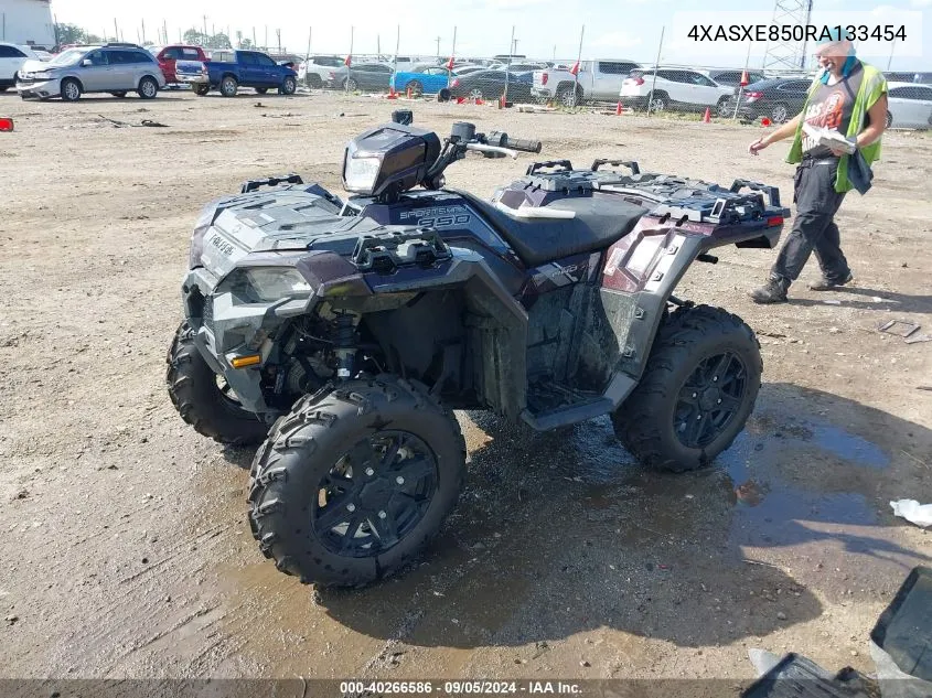 2024 Polaris Sportsman 850 Premium VIN: 4XASXE850RA133454 Lot: 40266586