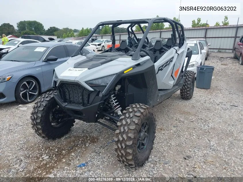 3NSR4E920RG063202 2024 Polaris Rzr Pro Xp 4 Sport