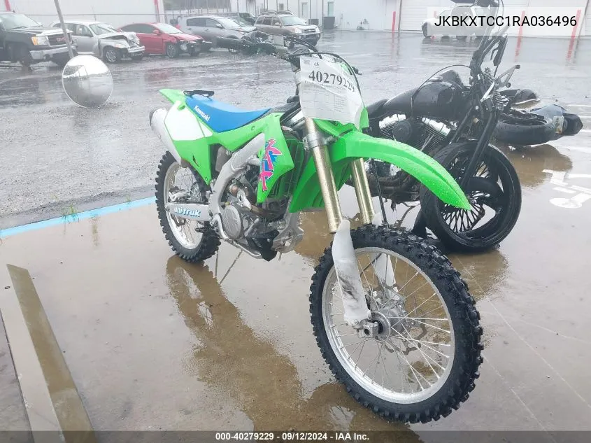 2024 Kawasaki Kx252 C VIN: JKBKXTCC1RA036496 Lot: 40279229