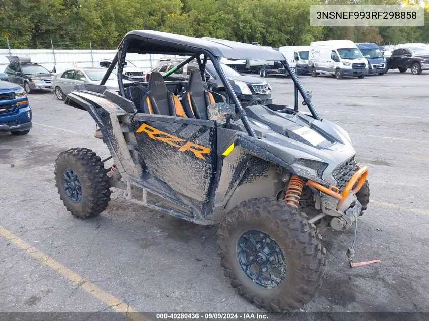 2024 Polaris Rzr Xp 1000 Ultimate VIN: 3NSNEF993RF298858 Lot: 40280436