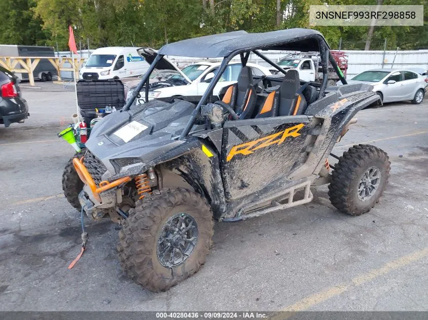 2024 Polaris Rzr Xp 1000 Ultimate VIN: 3NSNEF993RF298858 Lot: 40280436