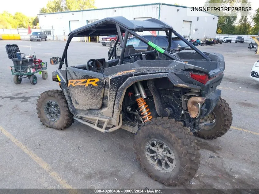 2024 Polaris Rzr Xp 1000 Ultimate VIN: 3NSNEF993RF298858 Lot: 40280436