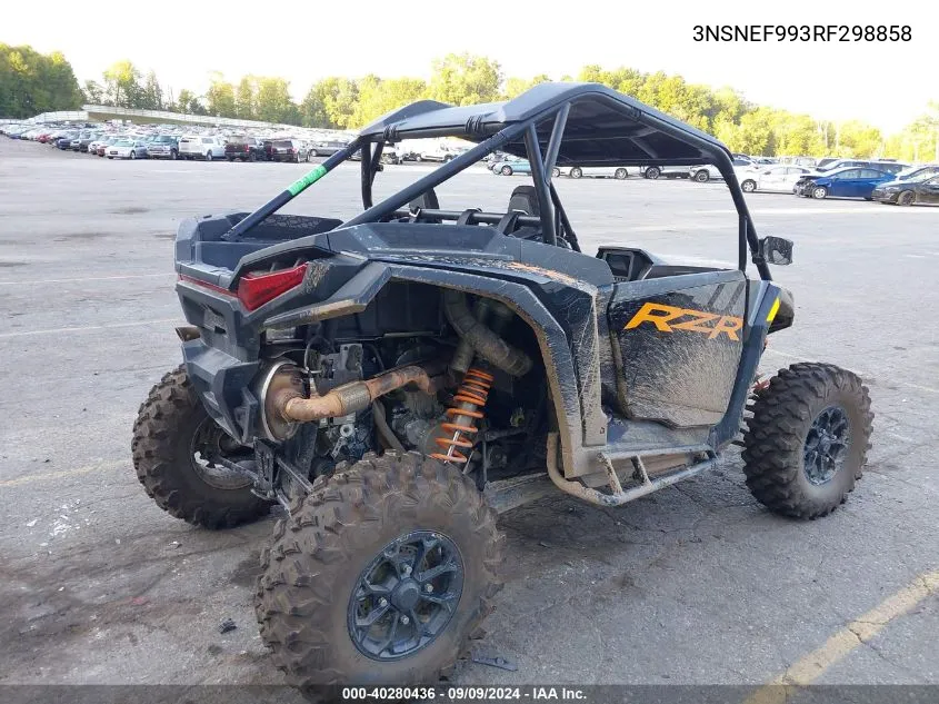 2024 Polaris Rzr Xp 1000 Ultimate VIN: 3NSNEF993RF298858 Lot: 40280436