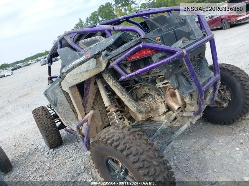 2024 Polaris Rzr Turbo R Sport VIN: 3NSGAE920RG336350 Lot: 40295504