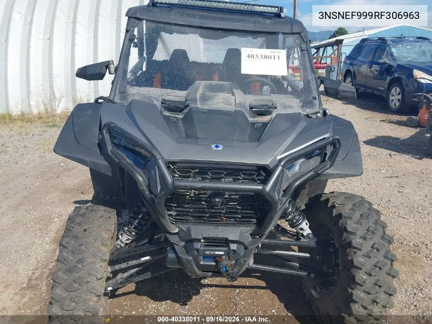 2024 Polaris Rzr Xp 1000 Ultimate VIN: 3NSNEF999RF306963 Lot: 40338011