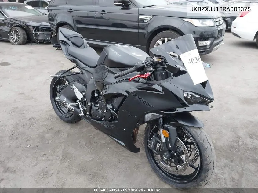 JKBZXJJ18RA008375 2024 Kawasaki Zx636 K