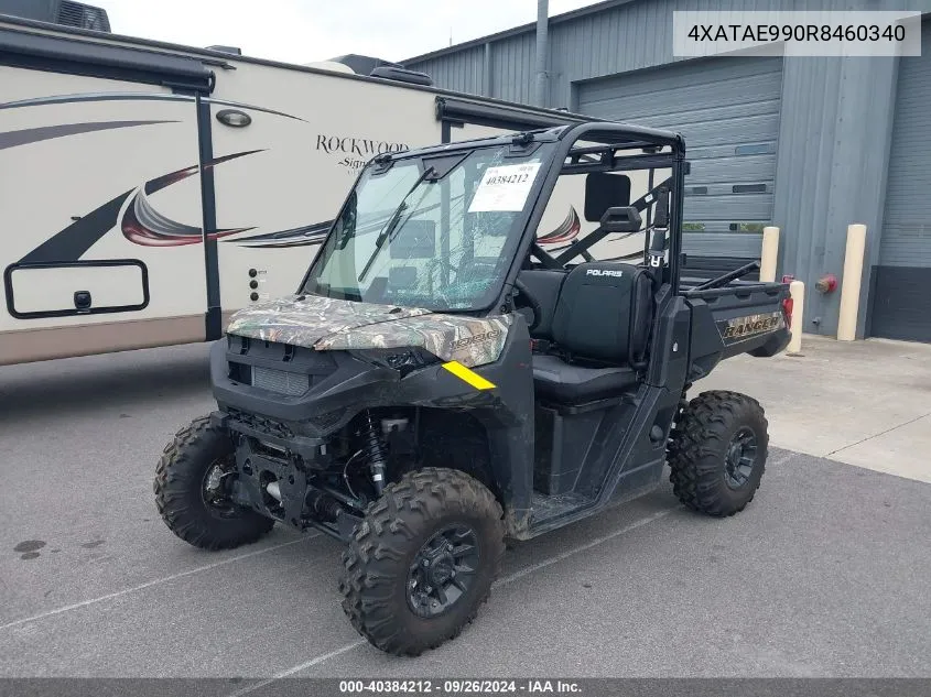 2024 Polaris Ranger 1000 Eps/1000 Premium VIN: 4XATAE990R8460340 Lot: 40384212