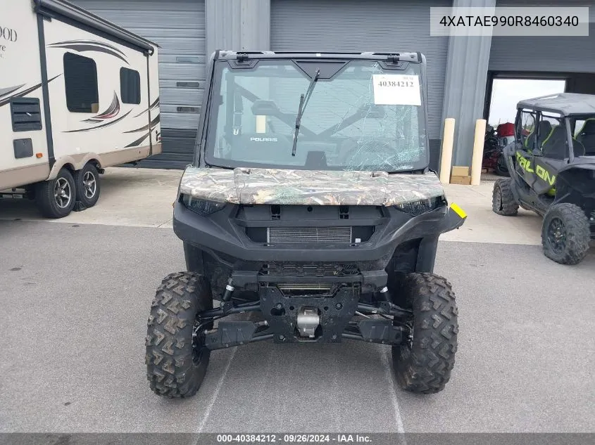 2024 Polaris Ranger 1000 Eps/1000 Premium VIN: 4XATAE990R8460340 Lot: 40384212